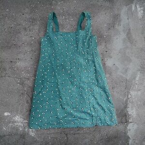 American Eagle floral mini dress cottagecore coquette 90s sundress XS